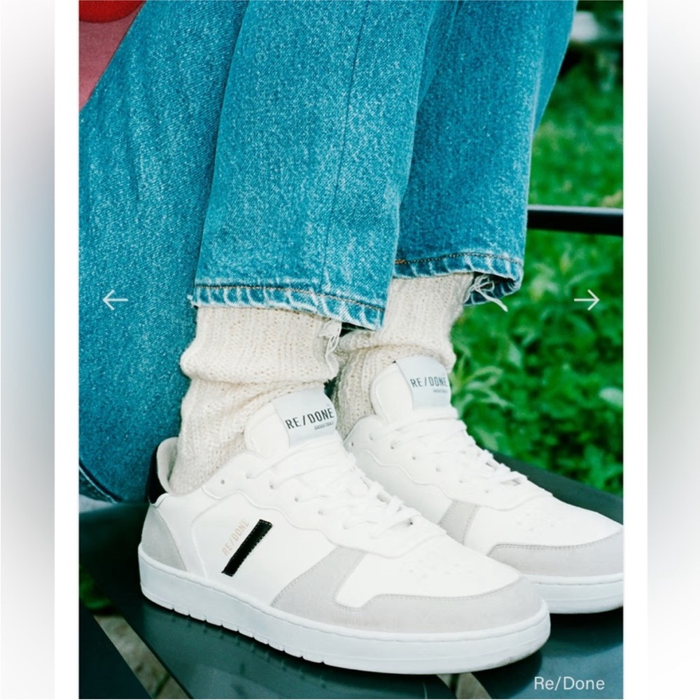 Re/Done Basketball Sneakers